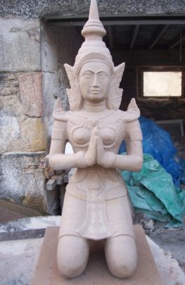new thai goddess statue
